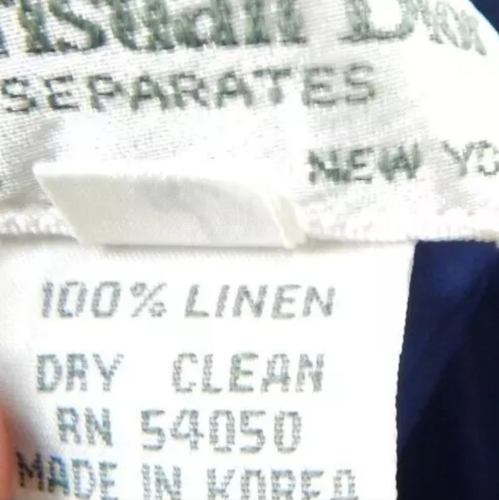 Vintage Christian Dior Separates Linen Maxi Skirt - Picture 3 of 4